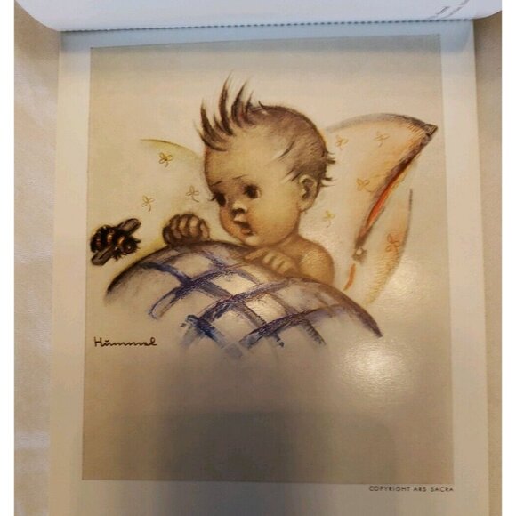 1959 2026 Hummel Calendar Postcard Print Germany Glossy Full Color 12 Month - Picture 11 of 12